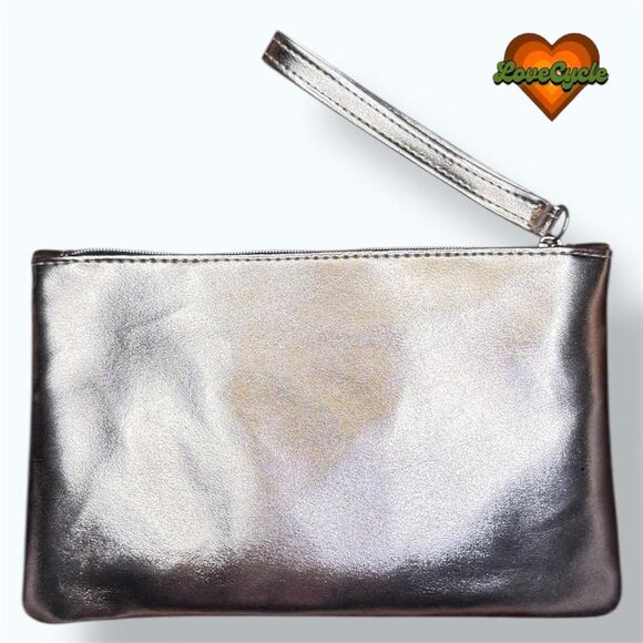 Women's Makeup Bag Bundle : Bronze Chevron & Tortoiseshell Gloss Clutch - Picture 5 of 8
